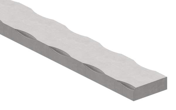 Flacheisen | Material: 25x8 mm | Länge: 3000 mm | Stahl (Roh) S235JR