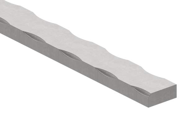 Flacheisen | Material: 20x8 mm | Länge: 3000 mm | Stahl (Roh) S235JR