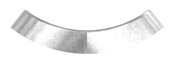 Halteplatte | 64x24x4 mm | für Rundrohr Ø 33,7 mm | Stahl S235JR, roh