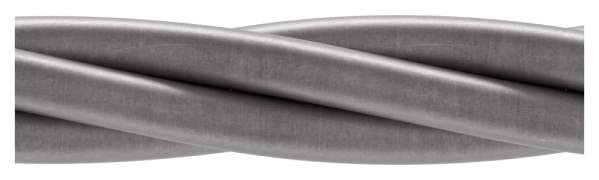 Gereeperter Handlauf | Material: Ø 19 mm | Länge: 2700 mm | Stahl (Roh) S235JR