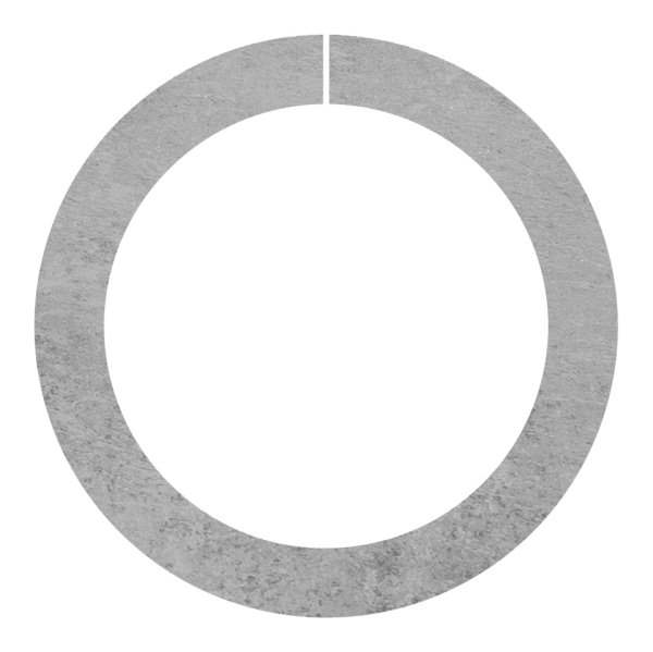 Ring | Material: 12x12 mm | Außen-Ø 100 mm | Stahl S235JR, roh