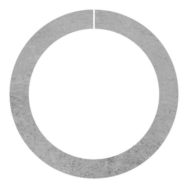 Ring | Material: 12x12 mm | Außen-Ø 105 mm | Stahl S235JR, roh