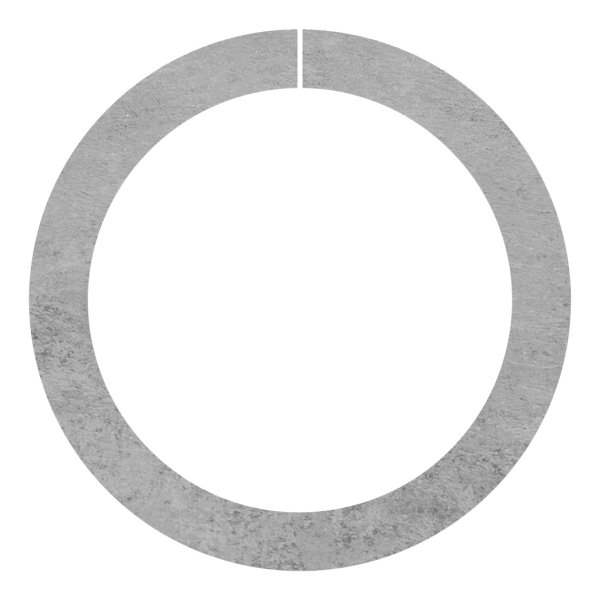 Ring | Material: 12x12 mm | Außen-Ø 110 mm | Stahl S235JR, roh