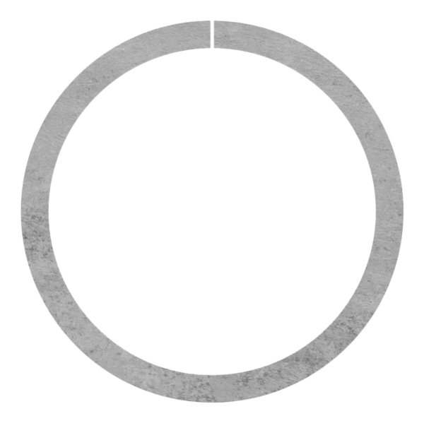 Ring | Material: 16x8 mm | Außen-Ø 110 mm | Stahl S235JR, roh
