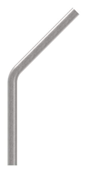 Stahl Rohrbogen | 45° | 26,9x2,0 mm | Stahl S235JR, roh
