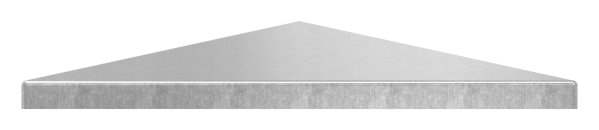 Pfeilerbedecker für Quadratrohr | 150x150 mm | Stahl (Roh) S235JR