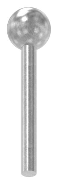 Kugelkopfbolzen Ø 5,5/16 mm | Stahl S235JR, roh