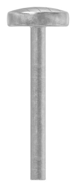 Kugelkopfbolzen Ø 5/20 mm | schwere Ausführung | Stahl S235JR, roh