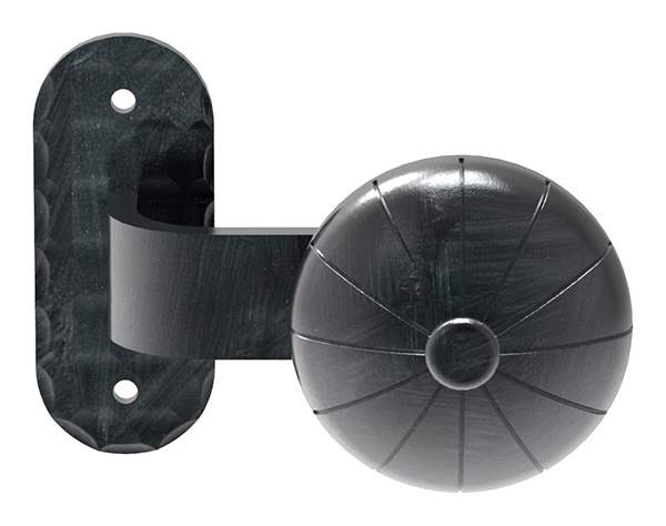 Drückerknopf | Ø 55 mm | mit Platte: 50 mm | Stahl S235JR