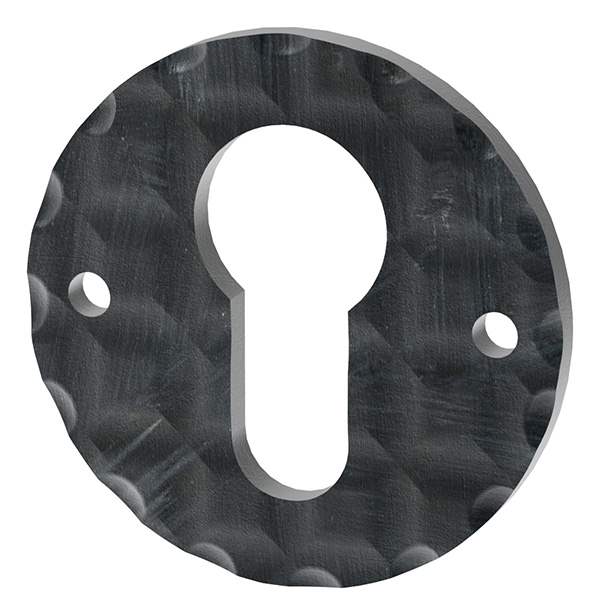 Rosette runde Schlüsselrosette für Tür Türrosette aus Eisen wie Antik 