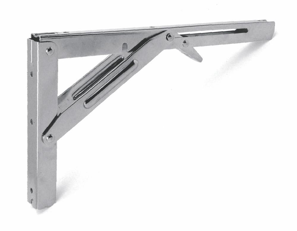 Tischplattenhalter | klappbar | Länge: 305 mm | V2A