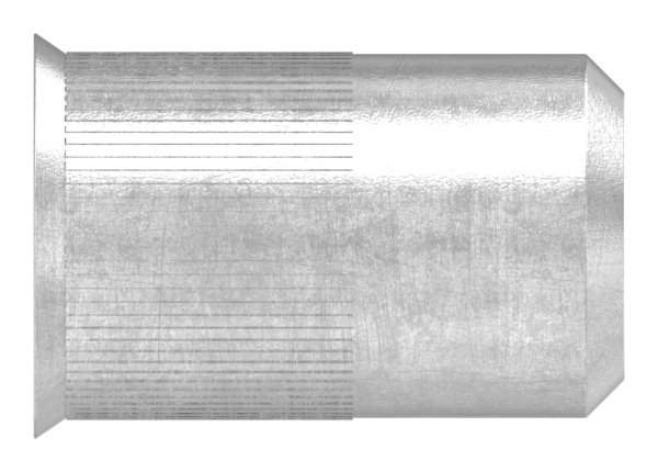 Blind-Einnietmutter, V2A, M6/Loch 9mm, VPE mit 250 Stück