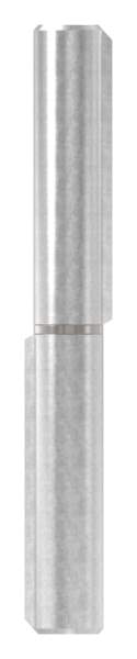 Anschweißband, Länge: 140mm, fester Zapfen, V2A