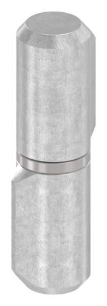 Anschweißband, Länge: 40mm, fester Zapfen, V2A