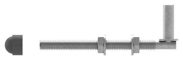 Einhängeband Torband zum Durchschrauben für Ø 13mm, Länge 160mm