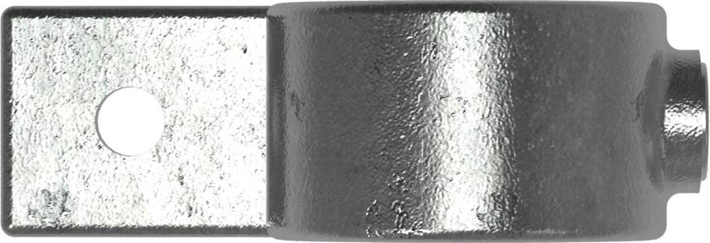 Rohrverbinder | Befestigungsring mit Flansch 1 Bohrung | 199B34 | 33,7 mm | 1 | Temperguss u. Elektrogalvanisiert